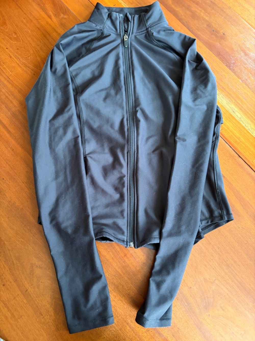 Old Navy PowerSoft Full Zip Black Full-Zip athletic Jacket